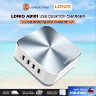 LDNIO 35W Charger Adapter Quick Charge 6 USB 1 QC3.0 5 USB Port A6704 LED Indicators Desktop Charger