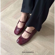 (READY LANGSUNG KIRIM) Minete ribbon ballet flatshoes BY CozyMarkets