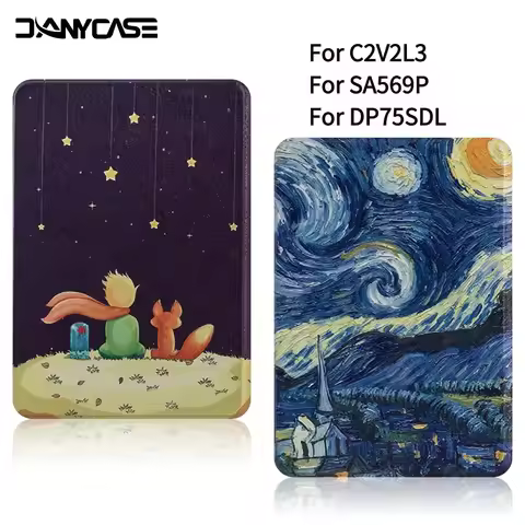 Kindle Case For 2015 DP75SDL 7th New Magnetic Smart Case For SA569P 12th Gen Printing Cover For C2V2