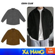 Even ODIN CLUB long-sleeved shirt, unisex fashion velvet shirt, Local Brand ODIN CLUB