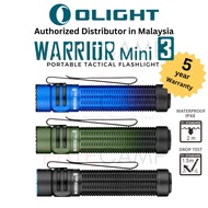 Olight Warrior Mini 3 Rechargeable Tactical Flashlight Waterproof Torchlight Camping Hiking Compact 