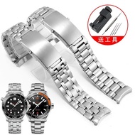 2024❣▩❈ XIN-C时尚4 Substitute for/Omega/Seamaster 300 Planet Ocean 600 stainless steel watch chain for men and women 18 20 22mm steel belt