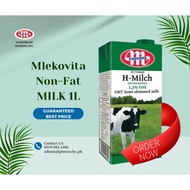 ♞,♘Mlekovita Low Fat Milk 1Liter