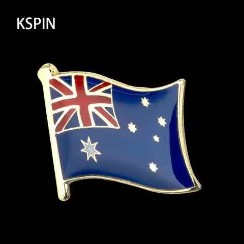 Australia Flag Badge Brooch Natinal Lapel Pins Flag Lapel Pins Country Flag Badge