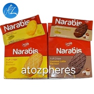 Ecer Grosir Dus Kotak Biskuit rasa kelapa kopi susu mentega coklat cokelat halal MUI Naraya Narabis 