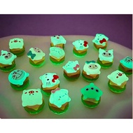 Luminous cartoon hamburger model for dollhouse decoration, DIY, XiuXiu DIY Store