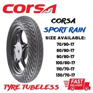 TYRE CORSA SPORT RAIN TUBELESS