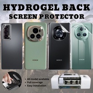 Honor Magic V3 / Magic 6 Pro / 6 / 5 Pro / 5 / 4 Pro / 4 / V2 / V / VS 2 / VS 3 / Back Hydrogel Scre