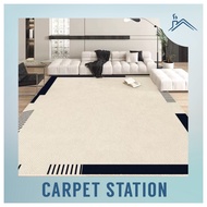 Karpet Velvet Gaya Moden Hiasan Rumah Alas Kaki Simple Modern Design Home Decoration Rugs Carpet Mur