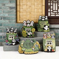 New Chengdu Cultural Creative Chengdu Panda Magnet Refrigerator Decal Flower Lottery Movable Souveni