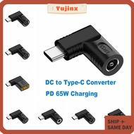 YUJINX Converter 5.5X2.5 7.4X5.0 4.5X3.0mm Professional 5v 9v 12v DC to Type C for //