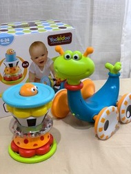 Yookidoo  疊疊樂音樂蝸牛 以色列洗澡玩具 早教玩具 玩具 Toys