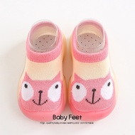 < > [M29] Baby Shoes 4 months - 3 years imported Non-Slip Skidder baby socks shoes imported animal Q