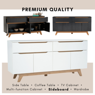 [RAYA 2024] ALiST - MANDO 1.6M Sideboard With Drawer / Display Cabinet / Minimalist Sideboard / Muji Style Sideboard / Kitchen Cabinet / Dining Room Cabinet / Living Room Cabinet / Kabinet Dapur / Almari Dapur / 餐具柜 / 简约日系风抽屉厨房