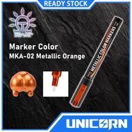 DSPIAE Marker Metallic ORANGE MKA-02 Nylon Tip Gundam Color