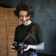 皮革相機背帶，肩帶相機背帶，相機背帶，單相機背帶