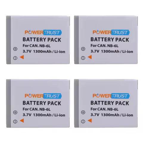 NB-6LH NB-6L Battery for Canon PowerShot SX420 is, SX240 HS , SX700, SX540, S200, S95, SX600, D10, S