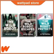 The Wild Robot by Peter Brown (Books 1-3)