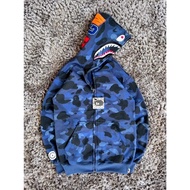 BAPE NAVY CMO ZIPPER HOODIE