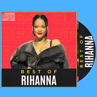 KASET CD RIHANNA BEST HITS - KASET CD MUSIK LAGU POP BARAT BARU - CD LAGU MOBIL - CD POP BARAT 2025