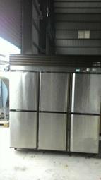 達慶餐飲設備 八里展示倉庫 二手六門全凍插盤冰箱