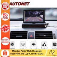Foldable Rear View Car Parking Monitor 4.3 Inch LCDTFT - AU43