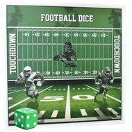 Football Dice Game Portable Football Dice Game Fun PVC Desktop Game

