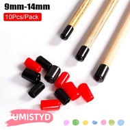 UMISTYDREAMUM9U 10pcs Tip Cover, Rubber Replacement Ferrule Head Protector, Snooker Billiard Accesso