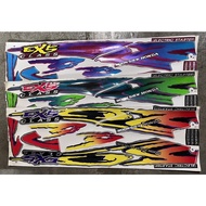 HONDA EX5 CLASS STRIPE BRAND RUNCING (1) CLASS EX5 CLASS STICKER BODY