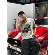 HOLIDAY TRIP Form BOXY Unisex Gray T-shirt - de tée