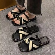 Korean fashion women's teplek Flat sandals B47 Sandals