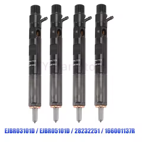 4PCS EJBR03101D 166001137R 28232251 H8200421897 New Diesel Fuel Injector Nozzle for Renault Clio Nis