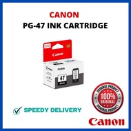 🔥READY STOCK🔥 Canon Pixma PG-47 Black Ink Cartridge for Canon E400 E410/E460/E470/E480/E3170 Pixma P