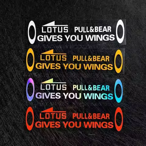 Motorcycle Helmet Visor Stickers Gives You Wings PULL BEAR Cool Vinyl Decals for SHOEI ARAI GoPro AG