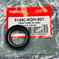 FRONT FORK OIL SEAL CLICK 125/150 51490-KGH-901 HONDA