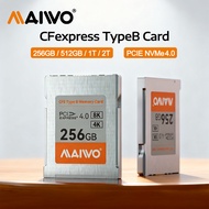 MAIWO CFexpress Memory Card CFe Type B 8K 256GB 512GB 1T 2T Original CF Card for Camera Up to 800Mb/