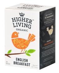 HIGHER LIVING - 有機茶包- 早餐茶 20包 (最佳食用期 2026-05-22)