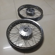 RIM SET 1.60-17FRONT RIM AND SPOKE SET STD