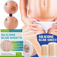 Silicone Scar Sheet 4*150cm - Scar Cover Patch for Surgical and Burn Scar Remove Acne Scar