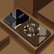 OPPO A73, A93 Case Tempered glass back, high quality Pattern