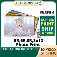 5R,6R,8R,8x12,A4 Photo Print Fujifilm Photo Paper waterproof minimum order 3pcs