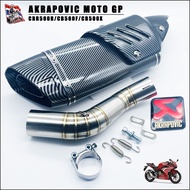 Arapovic GP พร้อมสลิปออน รถ CBR500R/CB500F/CB500X ตรงรุ่น เสียงดี