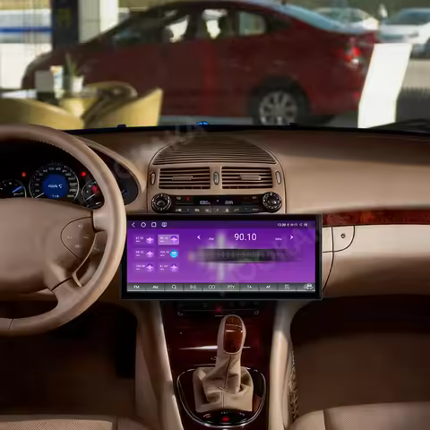 15.8" Android 15 Car Radio For Mercedes Benz E Class CLS W211 2005-2008 CarPlay Navigation DSP Stere