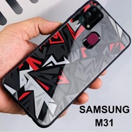 HP SAMSUNG M31 Glossy Case ABSTRACT Motif Casing Samsung M31 Silicone Casing Softcase