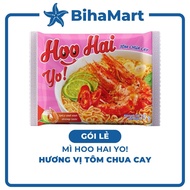 [RETAIL PACKAGE] - TRIBECO - Hoo Hai Yo Noodles Spicy and sour shrimp flavor, Hoo Hai Yo spicy and s