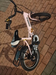 粉色鳳凰單車16吋