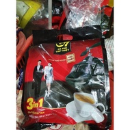 G7 instant milk coffee 3 in 1 bag of 50 packs of 800g With Company Stamp