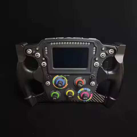 PC FORMULA Game Steering Wheel Racing Game Simulator with 4.3-inch Touchable High-Definition Screen