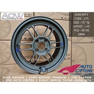 NEW RIM 15 4X100 AOW RPF1 Auto Option myvi jazz city vios almera blm flx vvt axia bezza swift