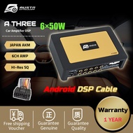 Android DSP Amplifier Car dsp processor 6CH apm Hi-res SQ 31-band-EQ Bluetooth 5.0 Austr A THREE